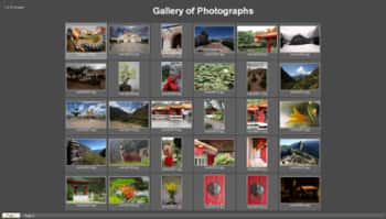 Create web galleries